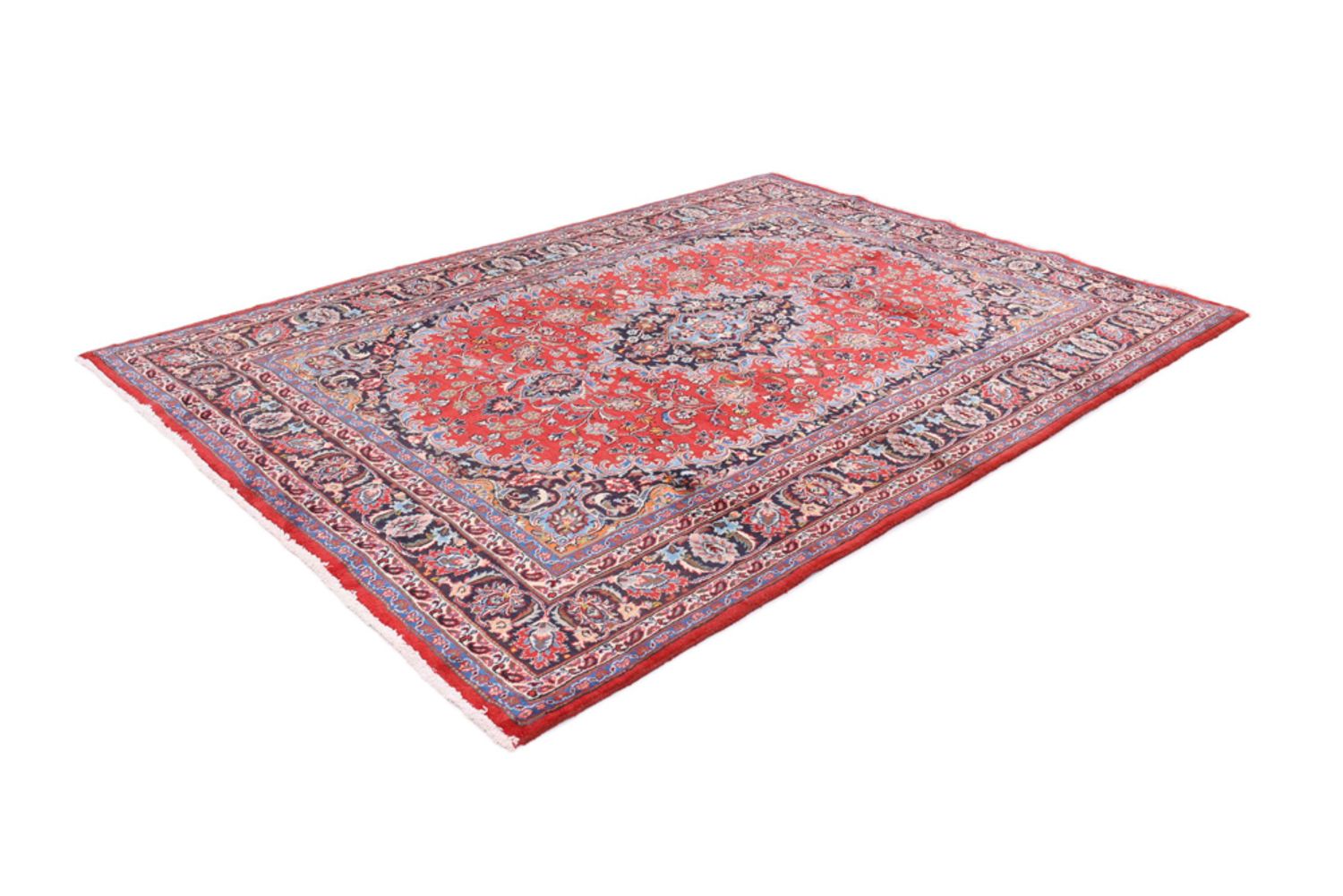 Alfombra persa - Keshan - 290 x 200 cm - rojo