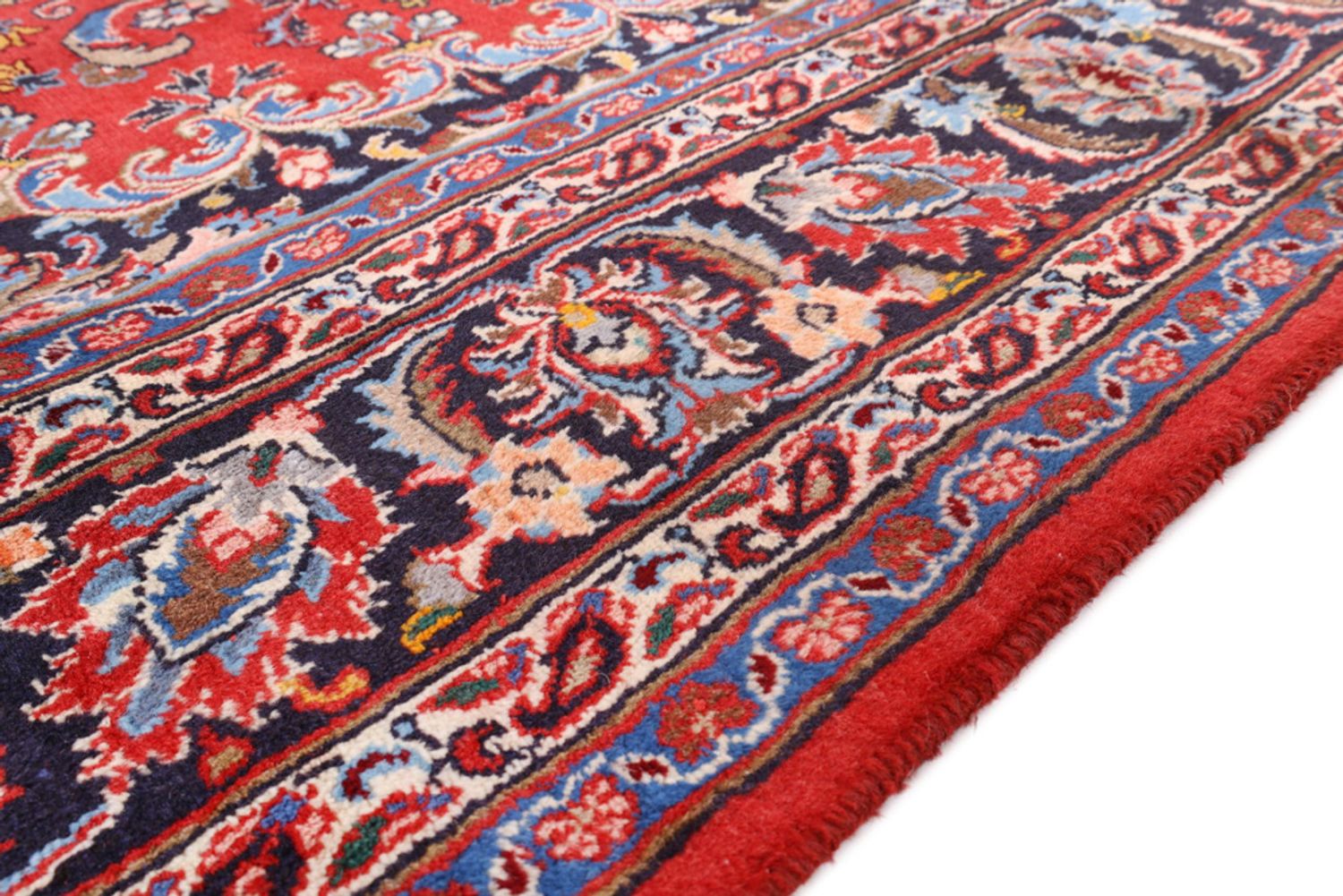Alfombra persa - Keshan - 290 x 200 cm - rojo