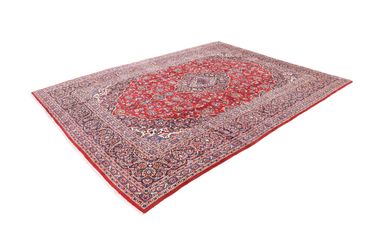 Alfombra persa - Keshan - 385 x 260 cm - rojo