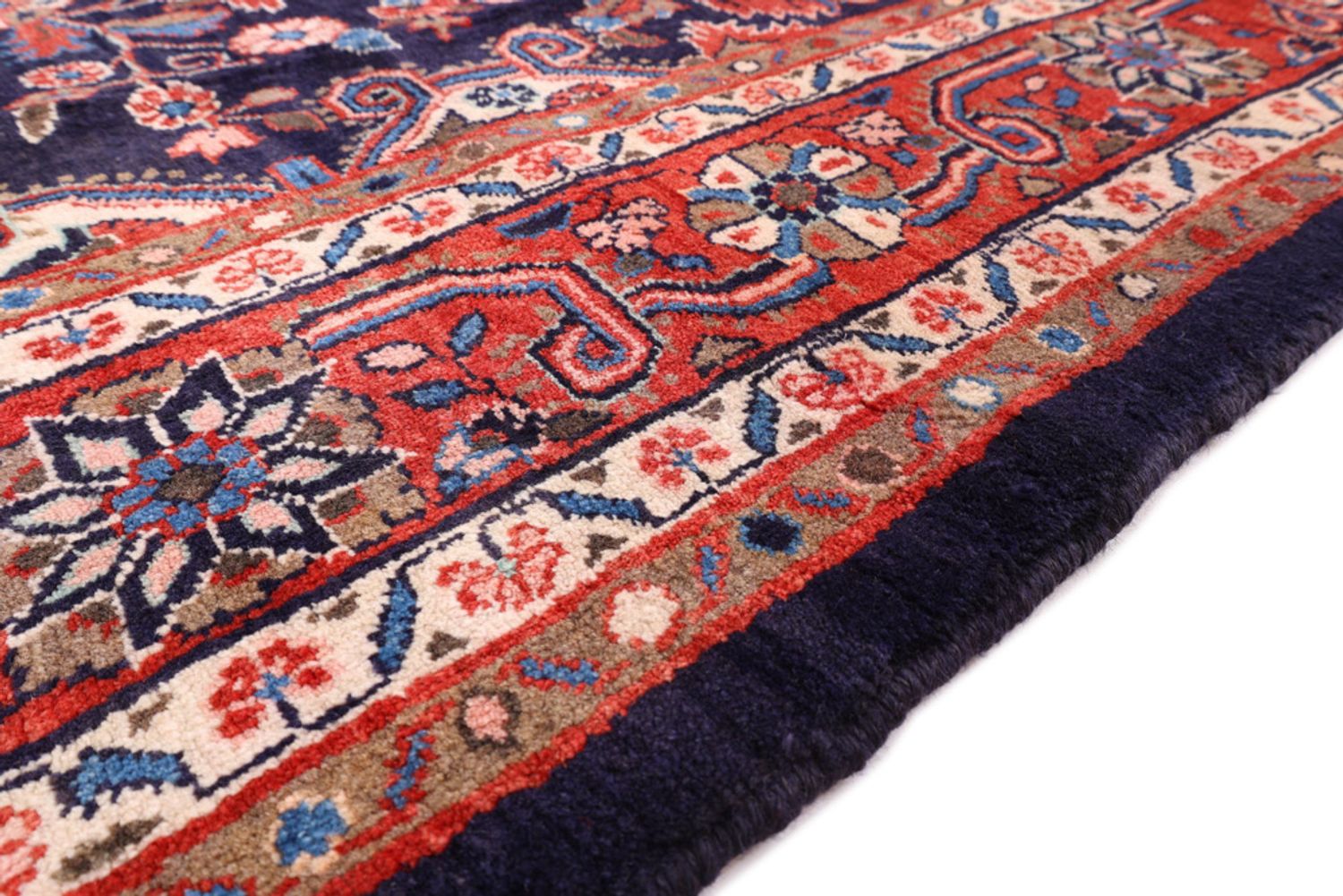 Perský koberec - Nomádský - 350 x 215 cm - tmavě červená