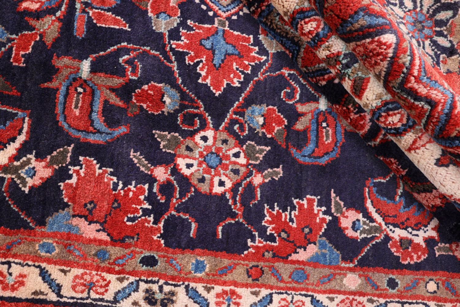 Perský koberec - Nomádský - 350 x 215 cm - tmavě červená