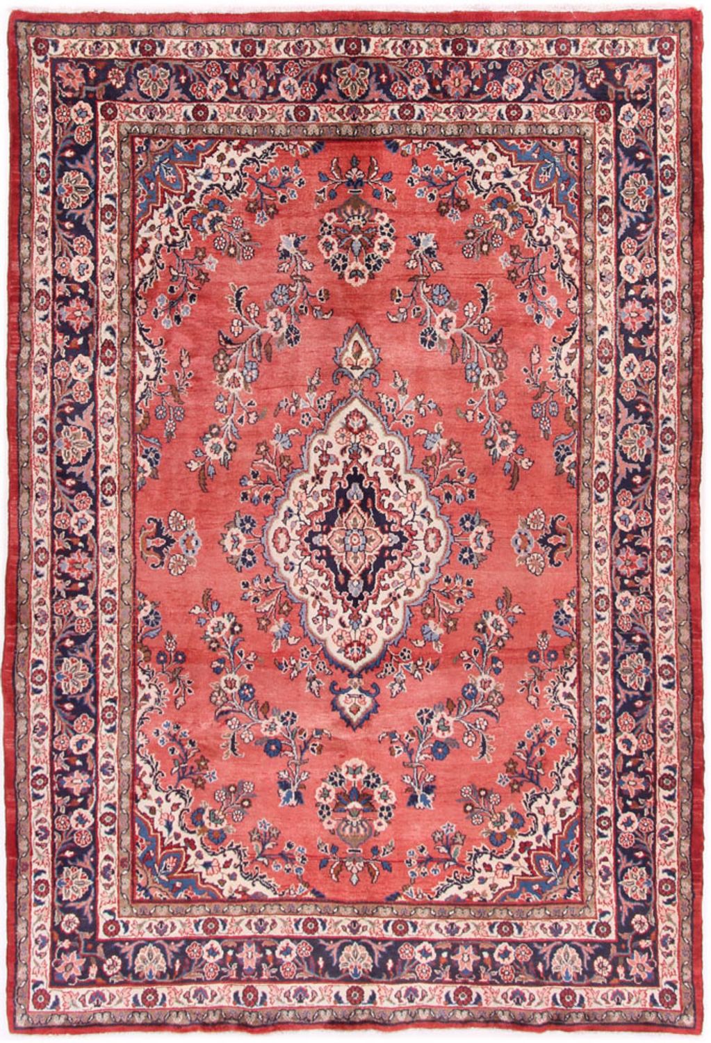 Alfombra persa - Clásica - 335 x 215 cm - rojo claro