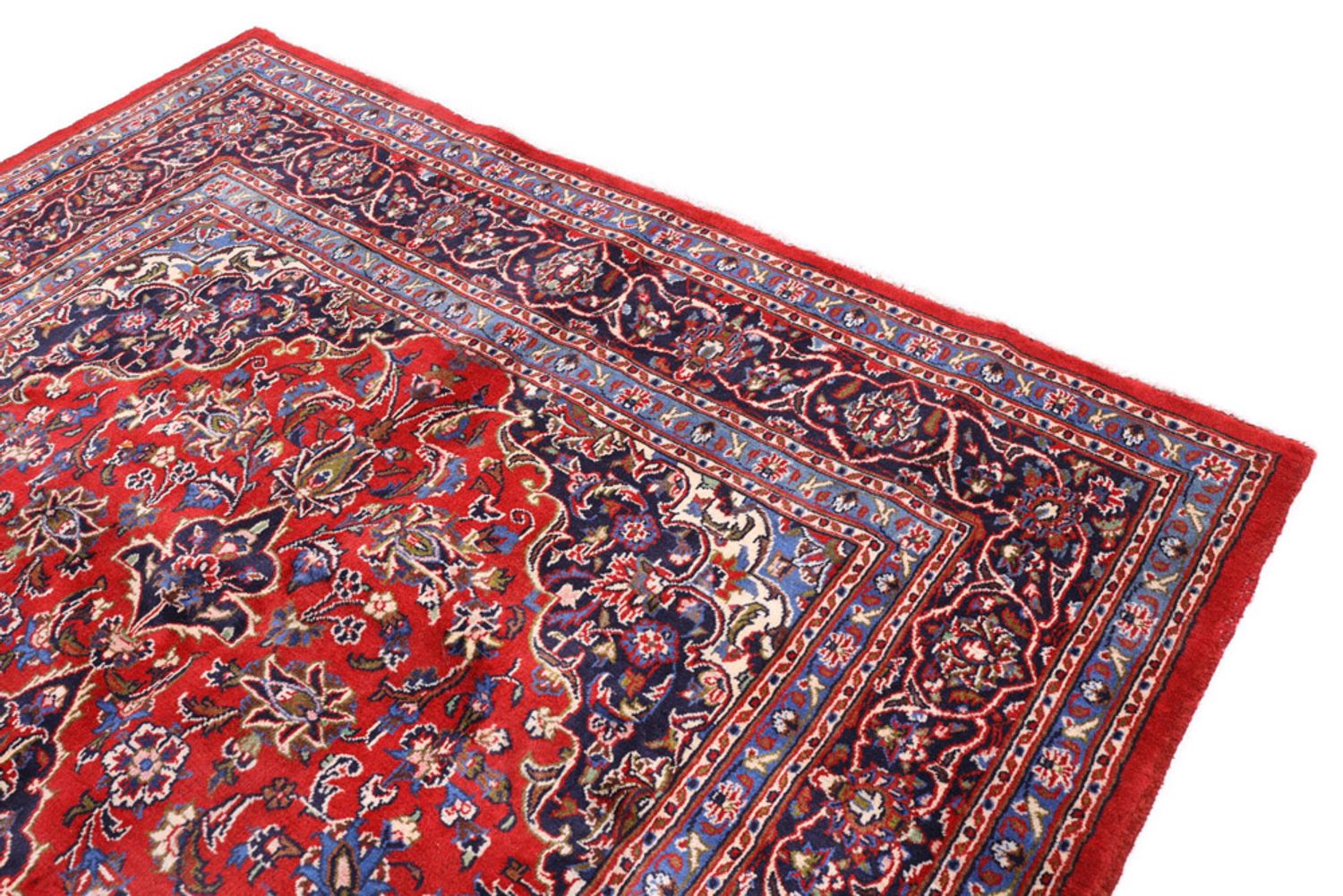 Alfombra persa - Keshan - 290 x 200 cm - rojo