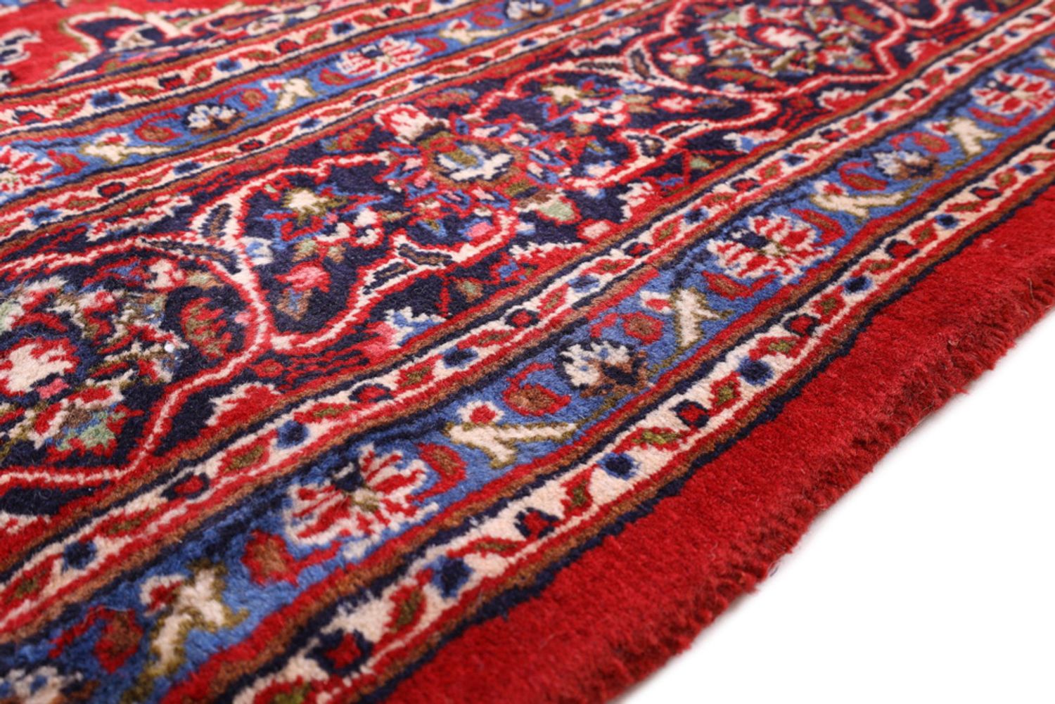 Alfombra persa - Keshan - 290 x 200 cm - rojo