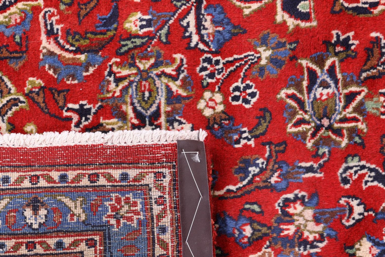 Alfombra persa - Keshan - 290 x 200 cm - rojo