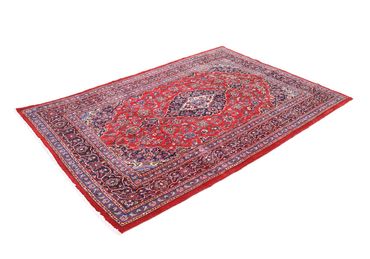 Alfombra persa - Keshan - 290 x 200 cm - rojo