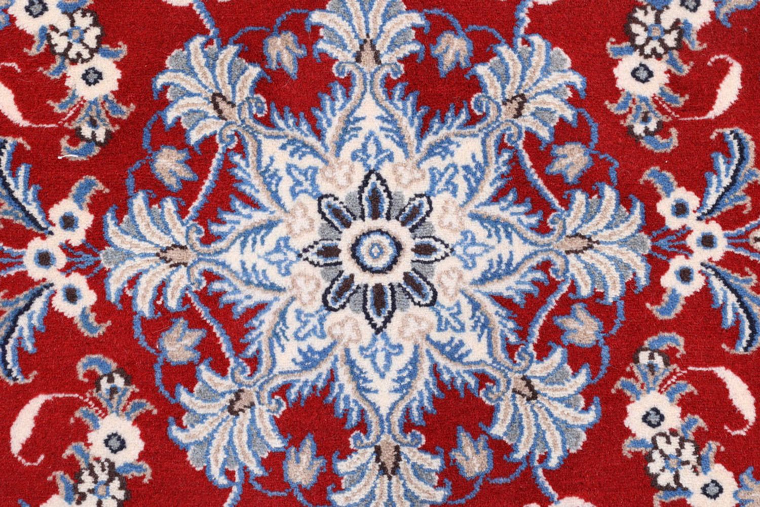 Alfombra persa - Nain - 138 x 86 cm - rojo