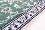 Alfombra persa - Nain - 137 x 70 cm - verde