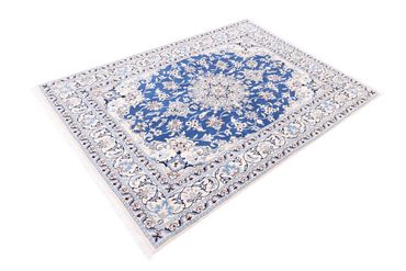 Persisk teppe - Nain - 203 x 147 cm - blå