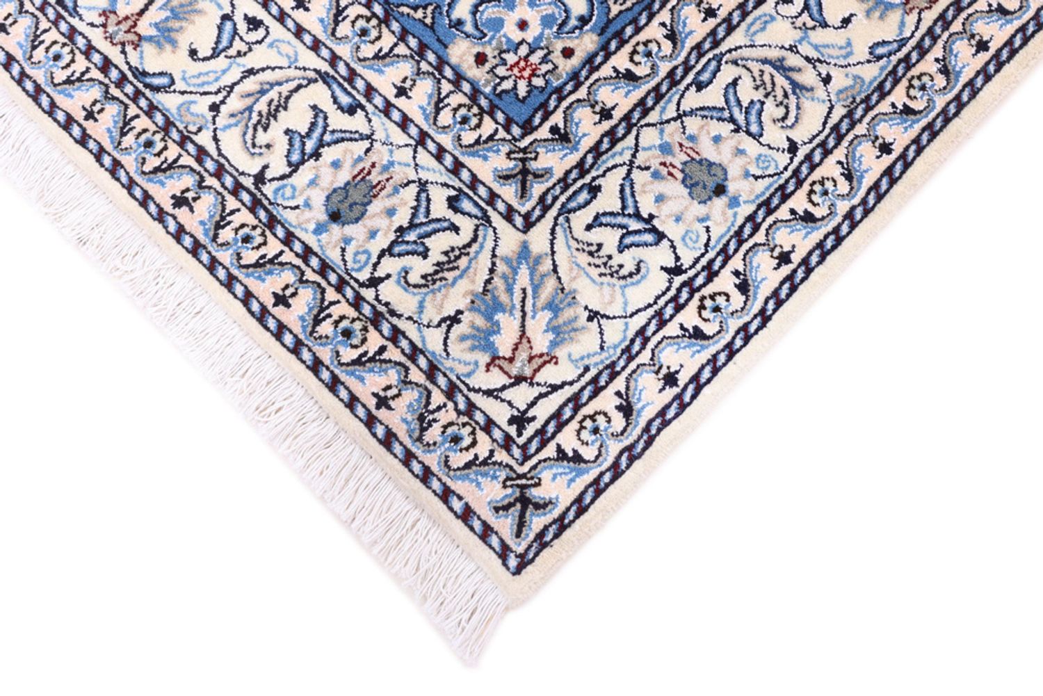 Alfombra persa - Nain - 231 x 167 cm - rojo