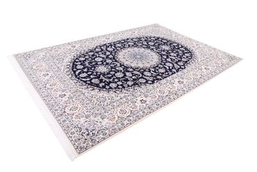 Alfombra Persa - Nain - Prima - 309 x 206 cm - azul oscuro