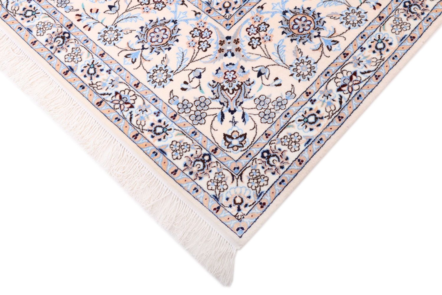 Perský koberec - Nain - Premium - 353 x 252 cm - krémová