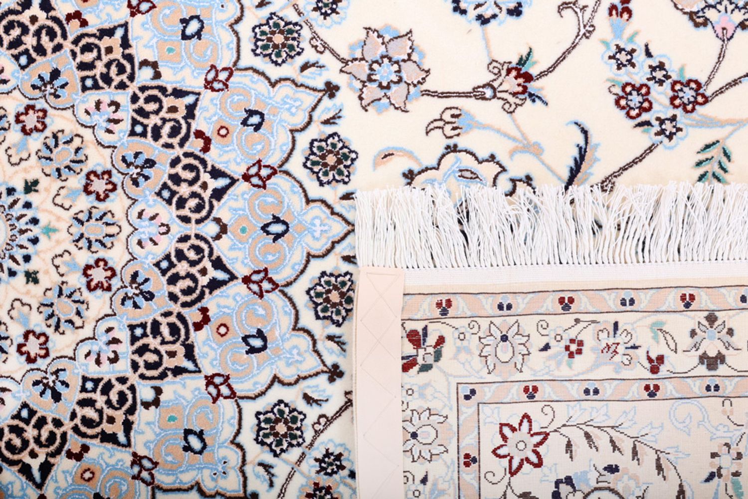 Alfombra Persa - Nain - Prima - 265 x 209 cm - crema