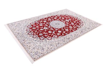 Alfombra Persa - Nain - Prima - 241 x 156 cm - rojo
