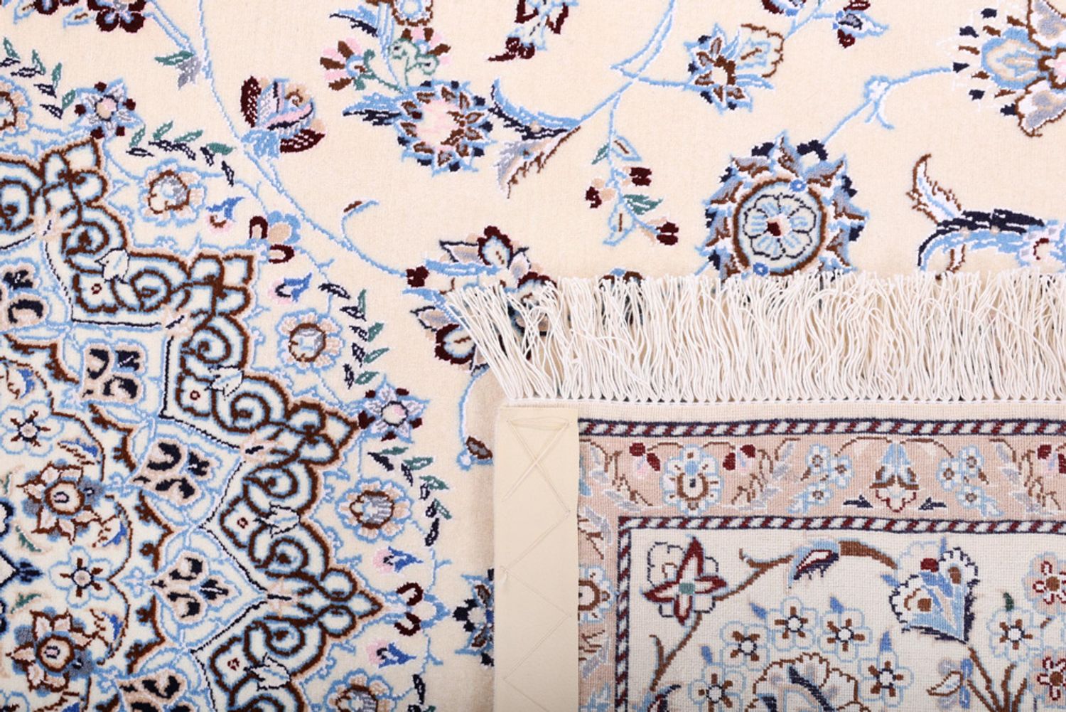 Alfombra Persa - Nain - Prima - 235 x 147 cm - crema