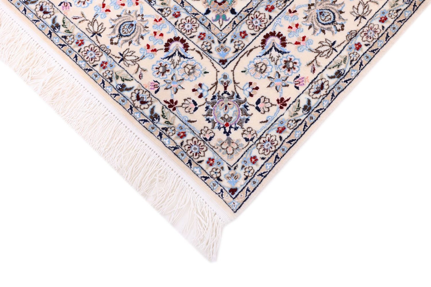 Perský koberec - Nain - Premium - 240 x 154 cm - tmavě modrá