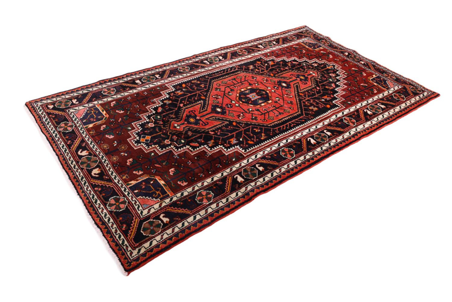 Runner Perský koberec - Nomádský - 230 x 125 cm - rezavá