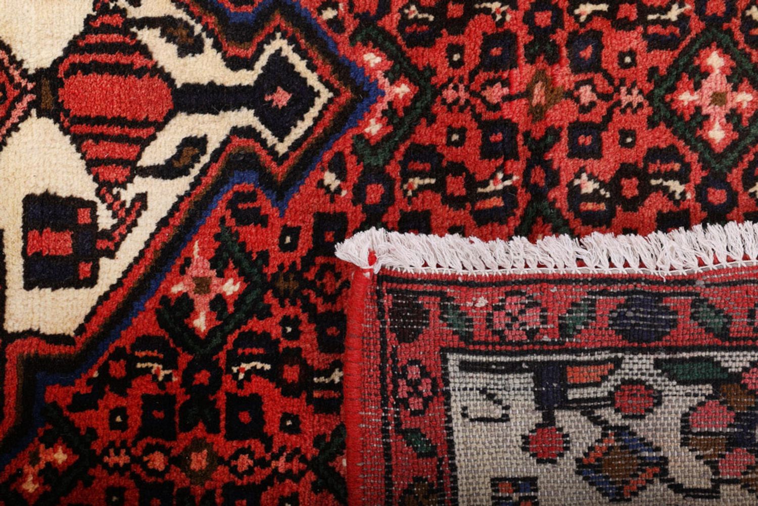 Alfombra persa - Nómada - 200 x 140 cm - rojo