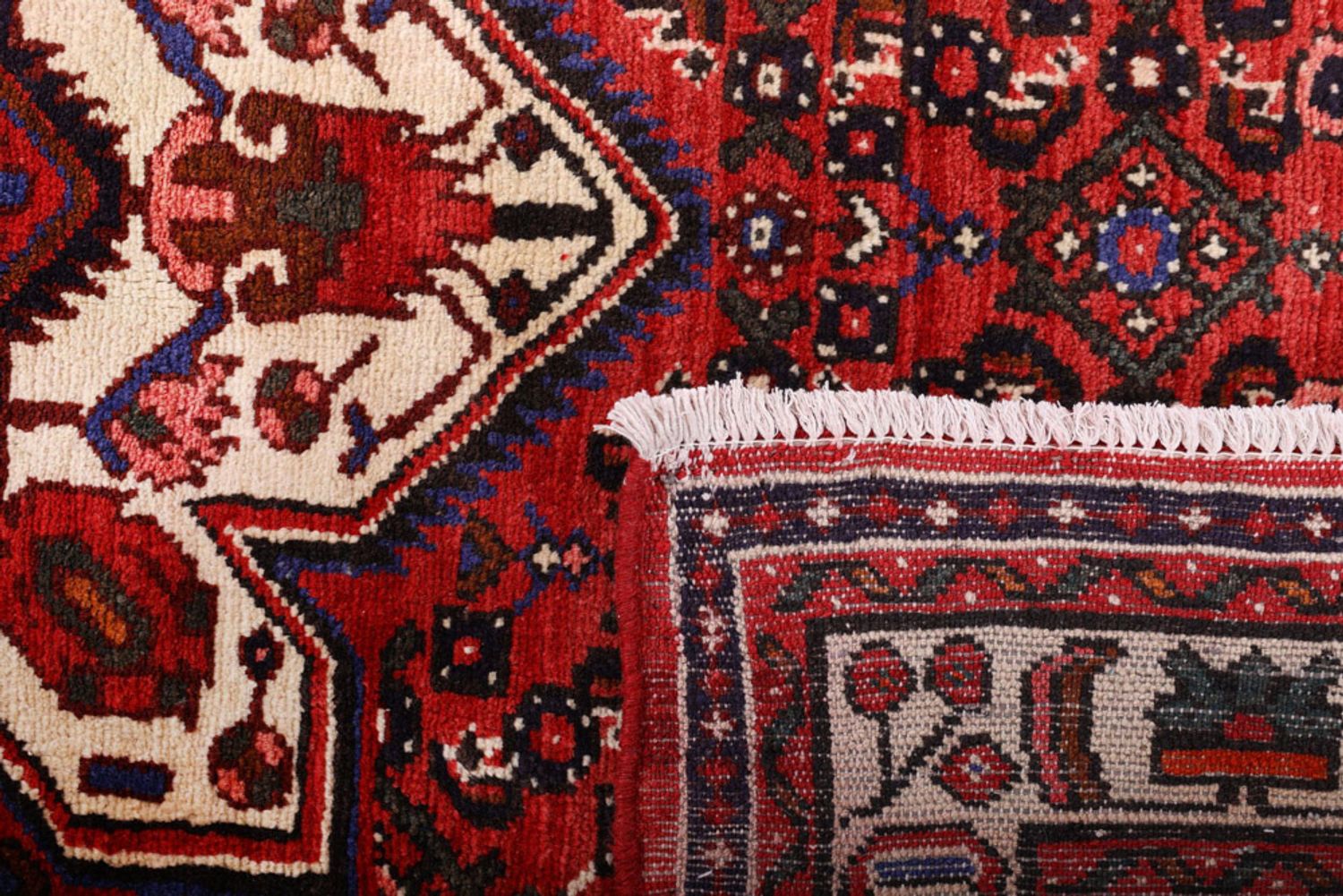 Persisk teppe - Nomadisk - 240 x 157 cm - rød