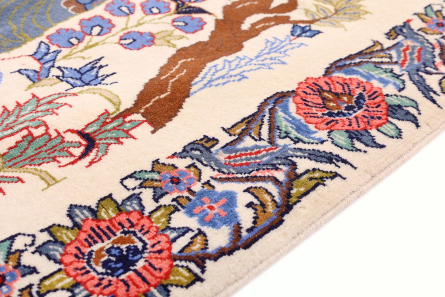 Alfombra persa - Tabriz - 150 x 100 cm - multicolor