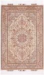 Alfombra Persa - Tabriz - Real - 160 x 100 cm - beige claro