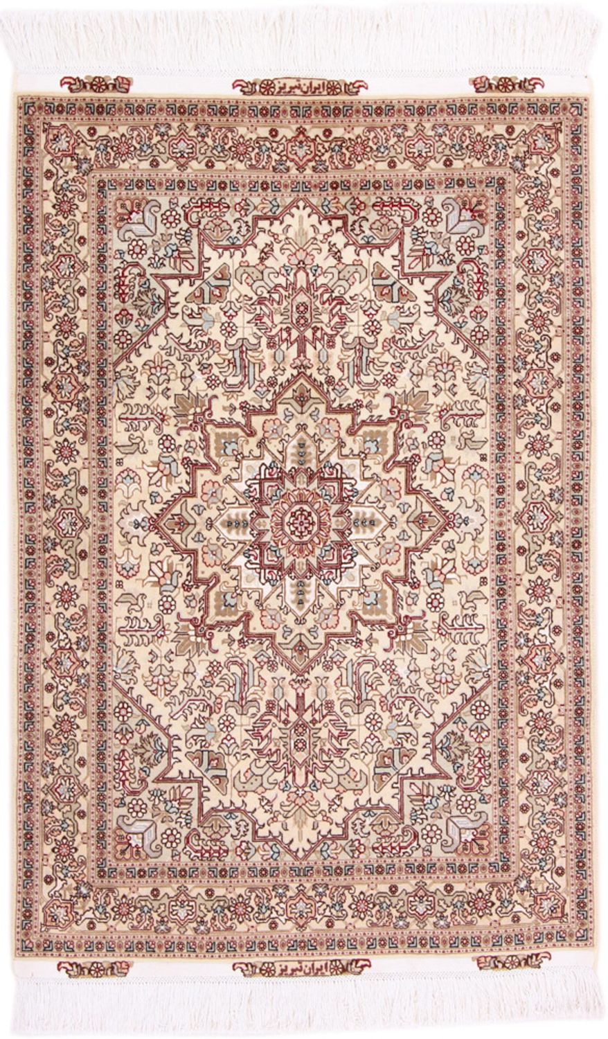 Persisk teppe - Tabriz - Royal - 160 x 100 cm - lys beige