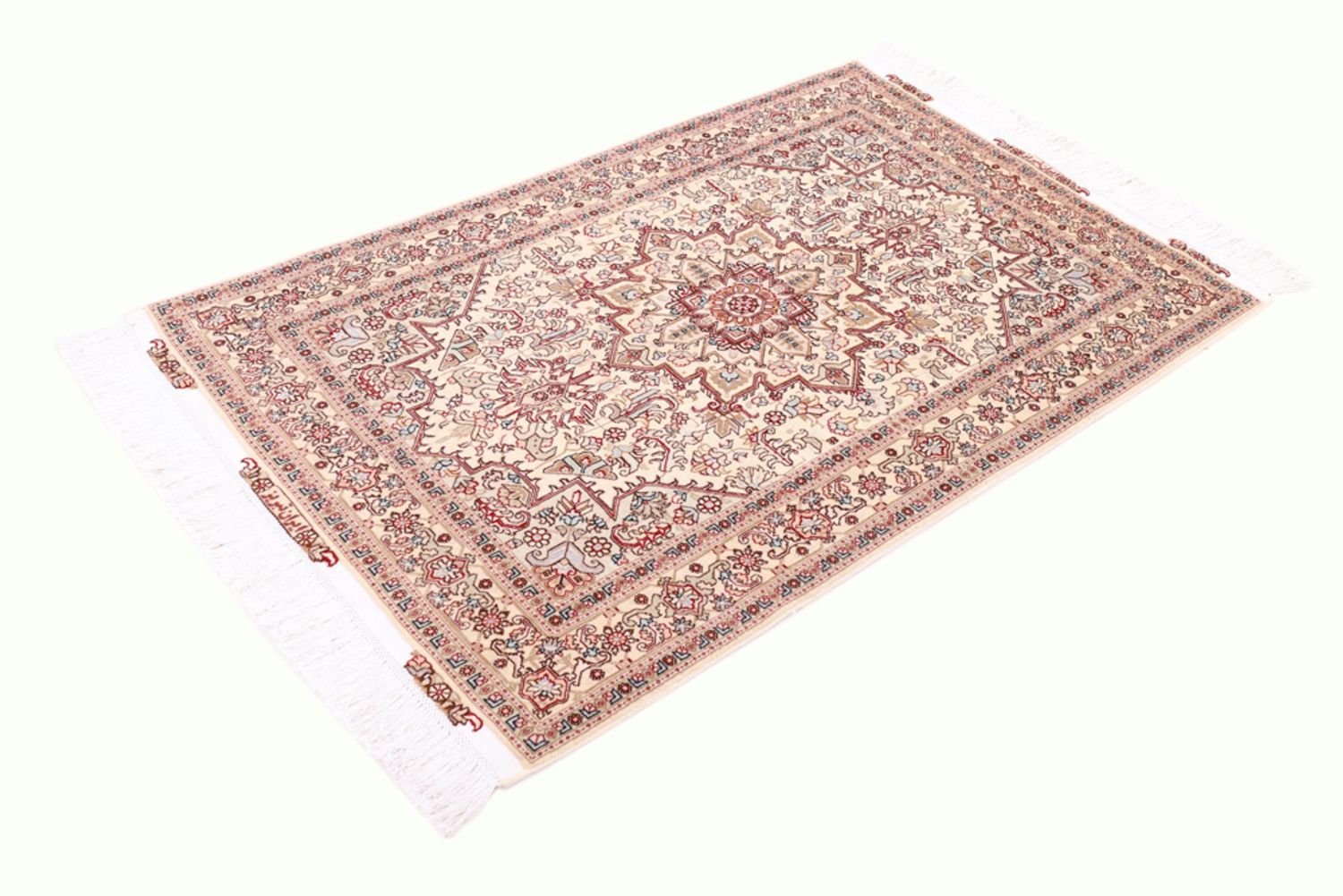 Persisk teppe - Tabriz - Royal - 160 x 100 cm - lys beige