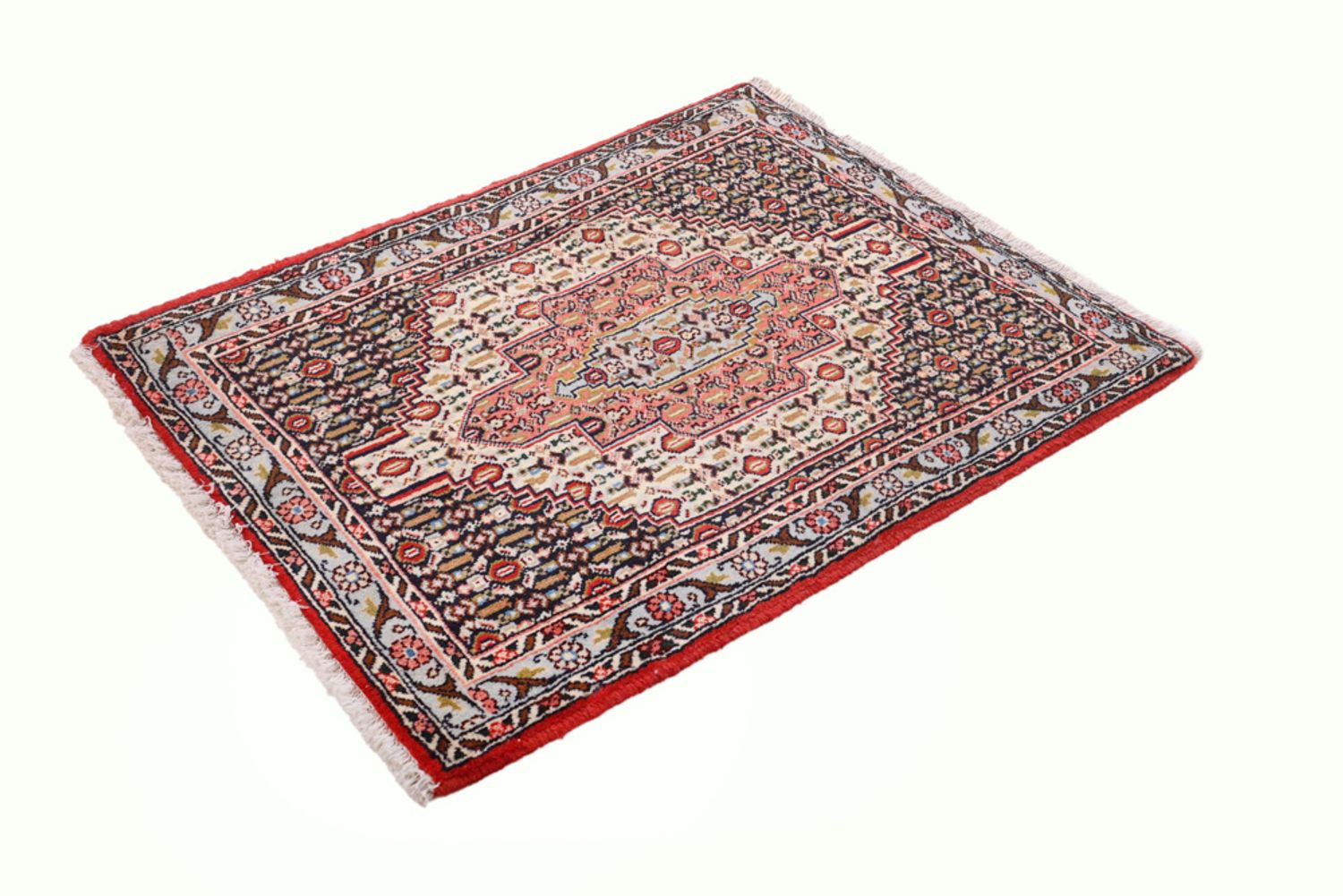 Alfombra persa - Clásica - 100 x 74 cm - rojo claro