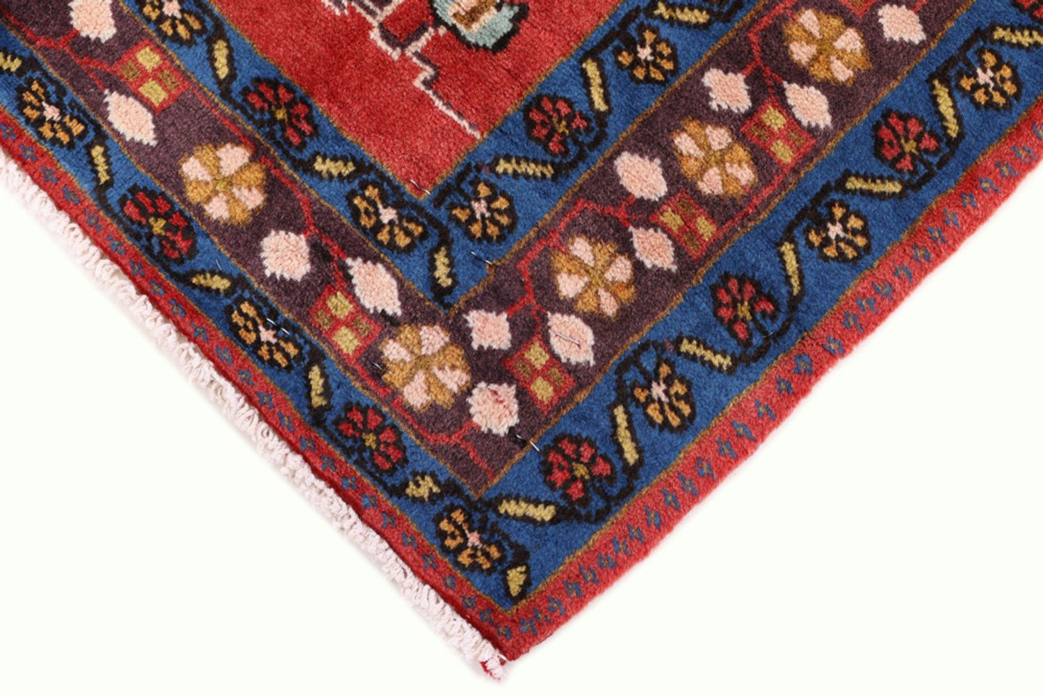 Alfombra persa - Nómada - 90 x 72 cm - multicolor