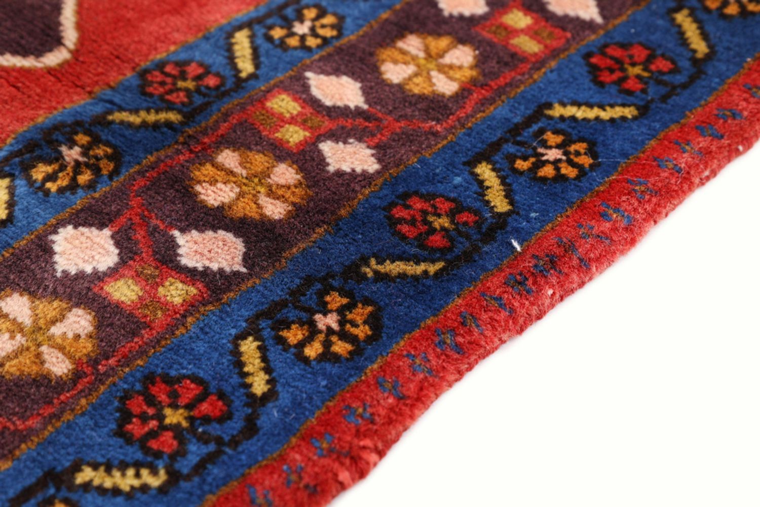 Alfombra persa - Nómada - 90 x 72 cm - multicolor