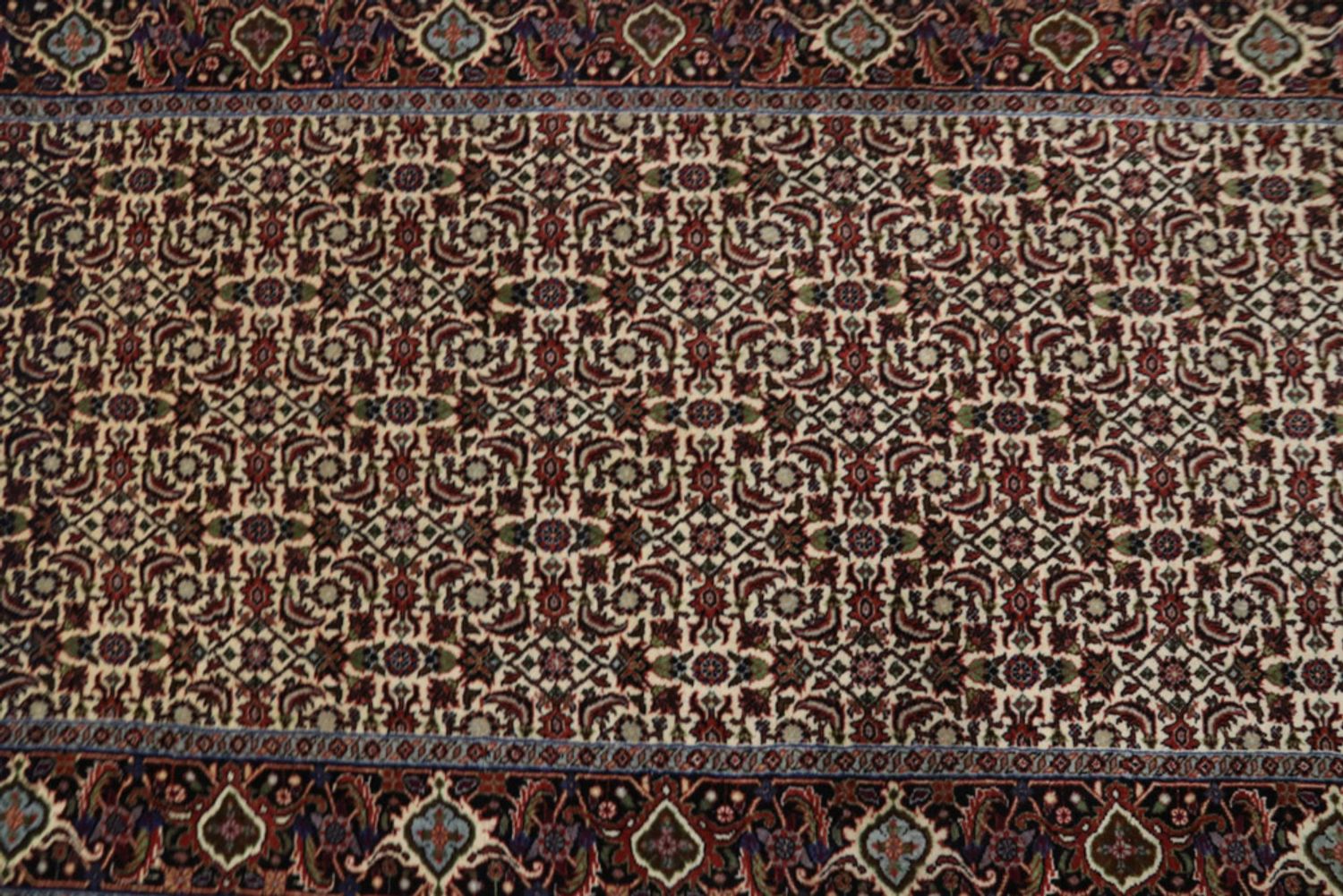 Alfombra de pasillo Alfombra persa - Bidjar - 300 x 87 cm - arena