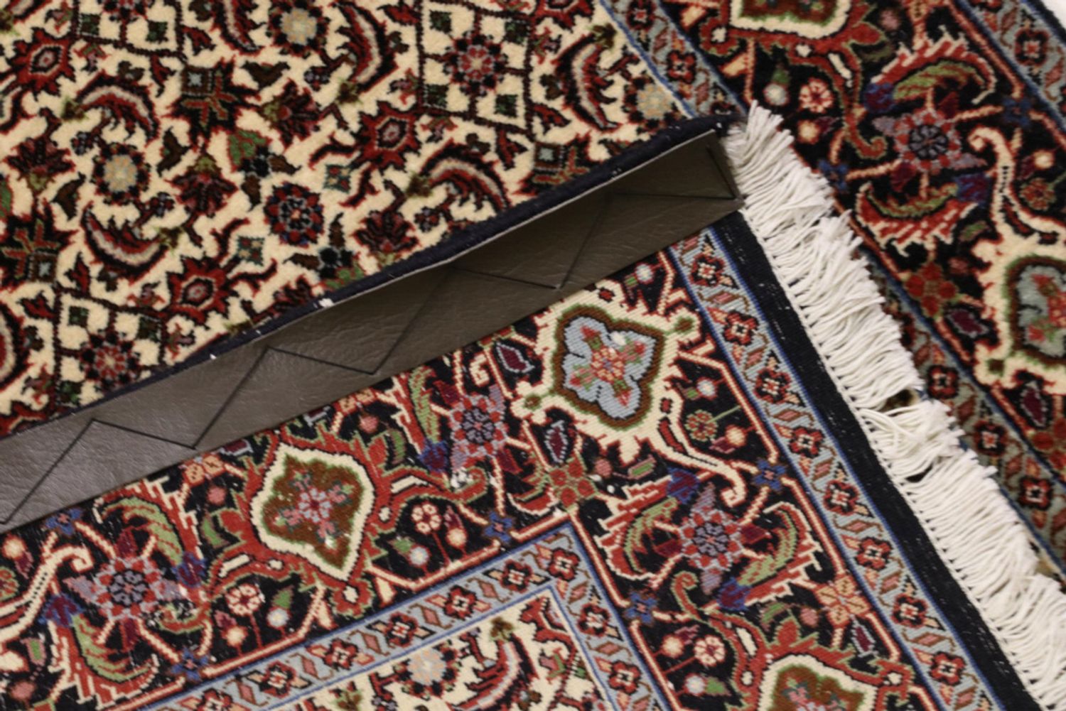 Alfombra de pasillo Alfombra persa - Bidjar - 300 x 87 cm - arena