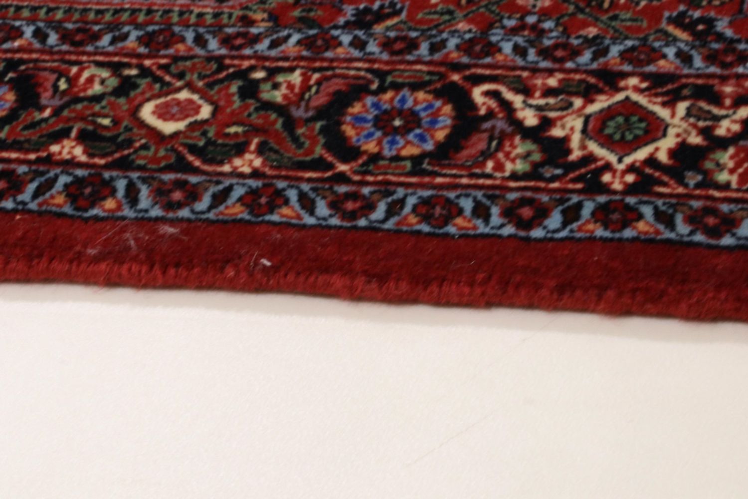 Alfombra de pasillo Alfombra persa - Bidjar - 300 x 88 cm - óxido