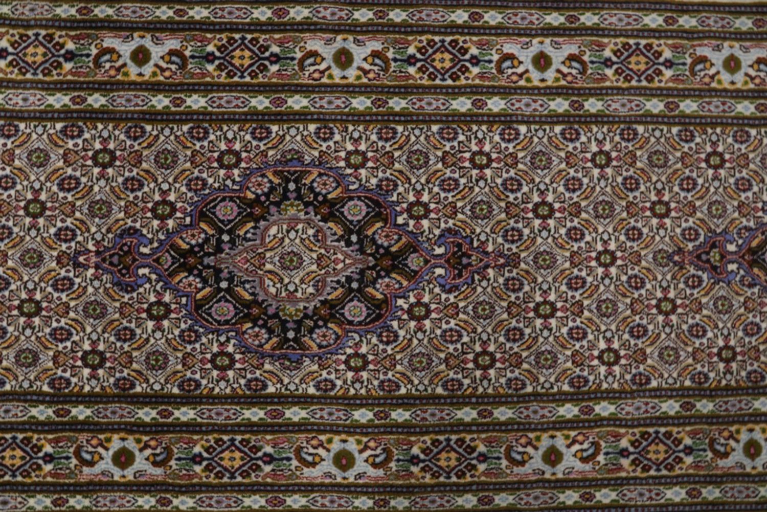 Alfombra de pasillo Alfombra persa - Clásica - 285 x 75 cm - arena