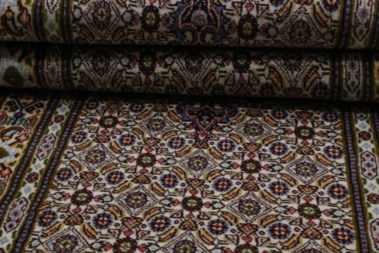 Alfombra de pasillo Alfombra persa - Clásica - 285 x 75 cm - arena