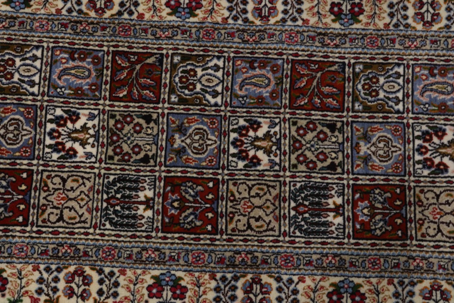 Runner Perský koberec - Klasický - 298 x 78 cm - tmavě béžová