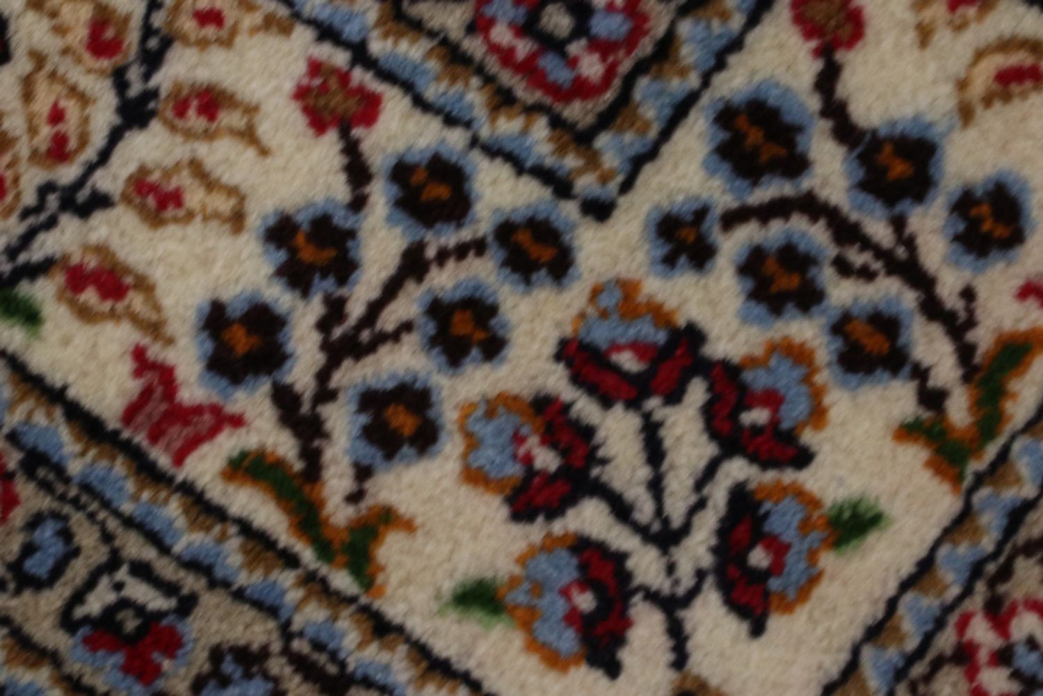 Runner Perský koberec - Klasický - 298 x 78 cm - tmavě béžová