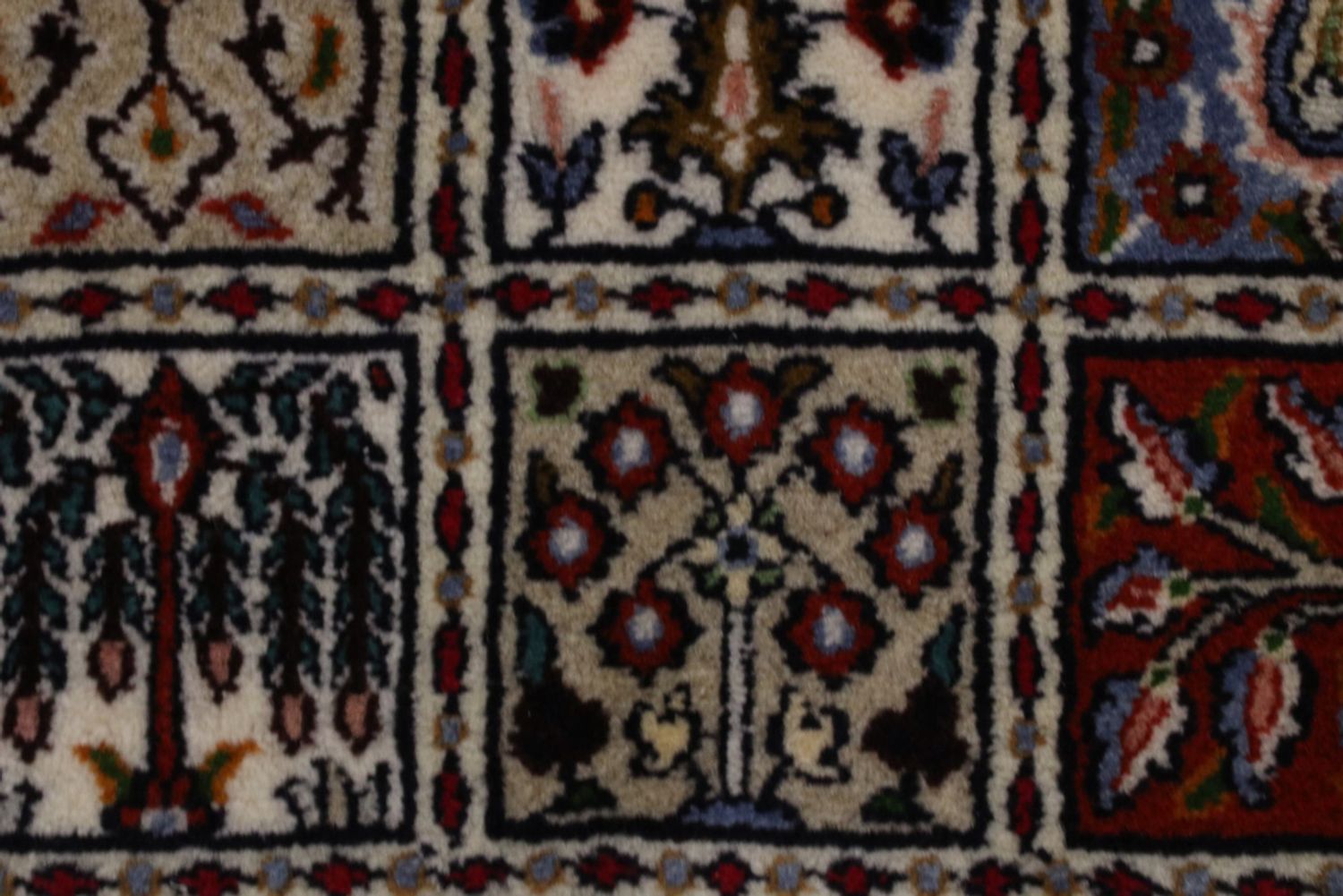 Runner Perský koberec - Klasický - 298 x 78 cm - tmavě béžová