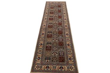 Alfombra de pasillo Alfombra persa - Clásica - 298 x 78 cm - beige oscuro
