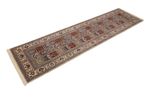 Runner Perský koberec - Klasický - 298 x 78 cm - tmavě béžová