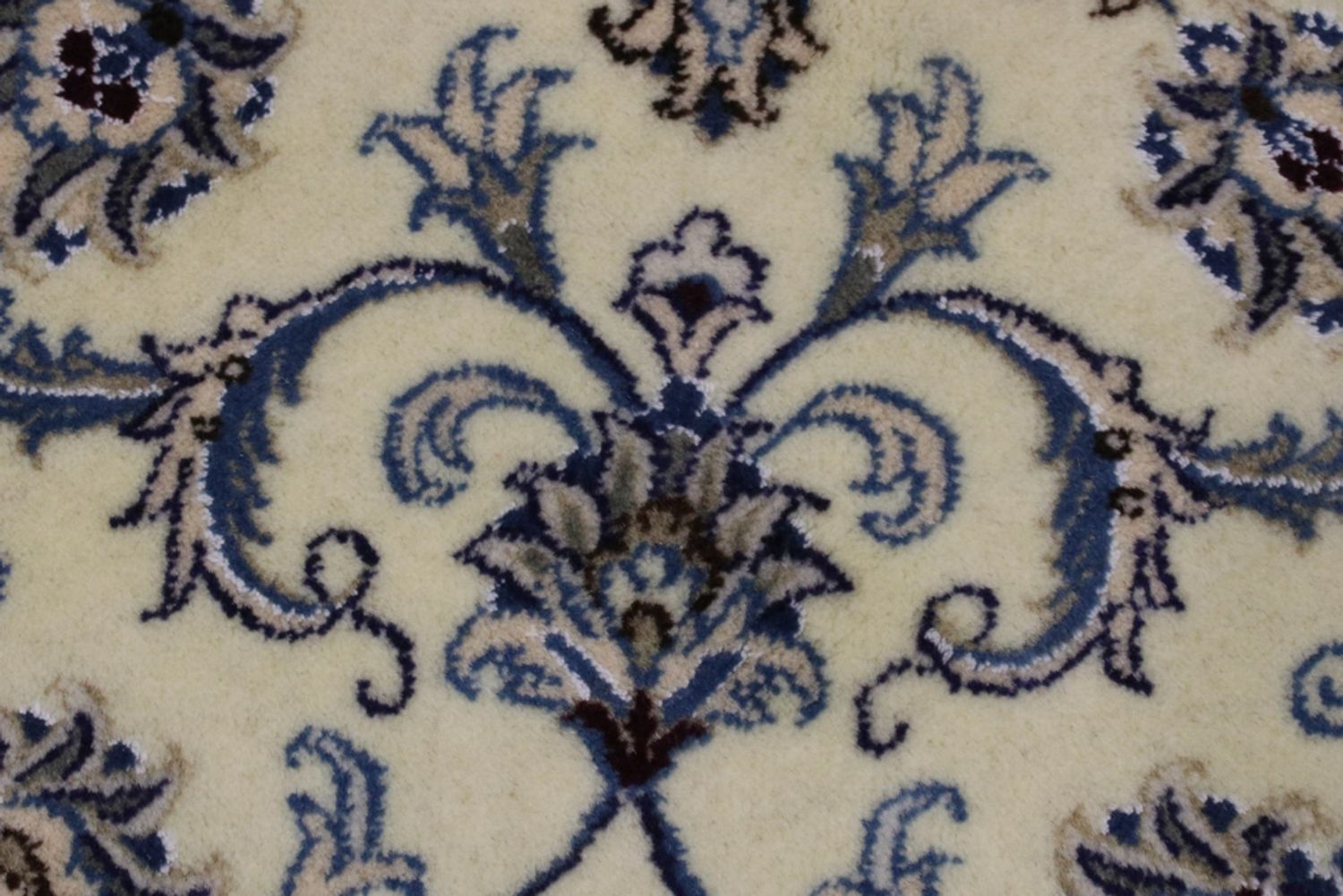 Alfombra persa - Nain redondo  - 150 x 150 cm - crema