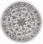 Alfombra persa - Nain redondo - 150 x 150 cm - crema