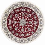 Alfombra persa - Nain redondo - 150 x 150 cm - rojo