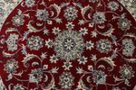 Alfombra persa - Nain redondo - 150 x 150 cm - rojo