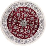 Alfombra de pasillo Alfombra persa - Nain - 100 x 100 cm - rojo