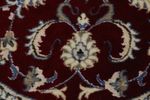 Alfombra de pasillo Alfombra persa - Nain - 100 x 100 cm - rojo