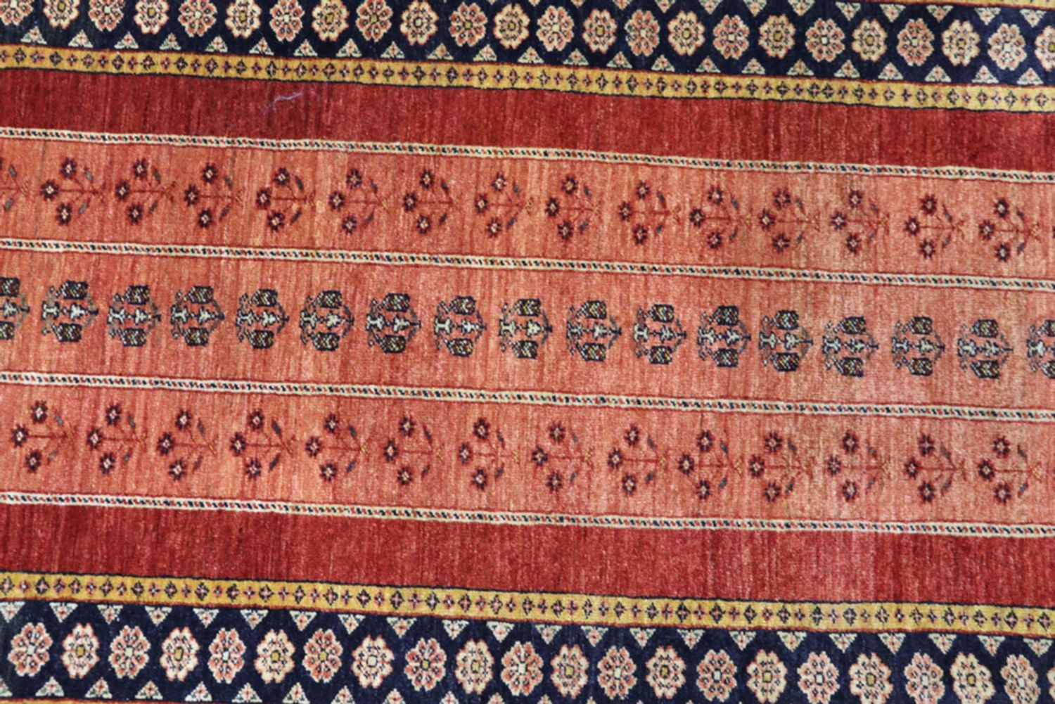 Alfombra de pasillo Alfombra Gabbeh - Persa Kashkuli - 290 x 82 cm - rojo claro