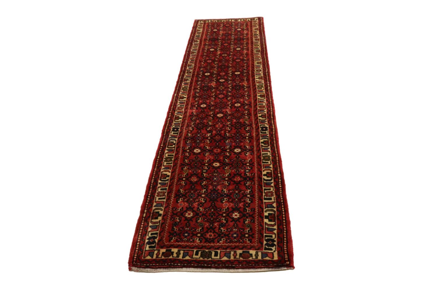 Alfombra de pasillo Alfombra persa - Nómada - 296 x 74 cm - óxido