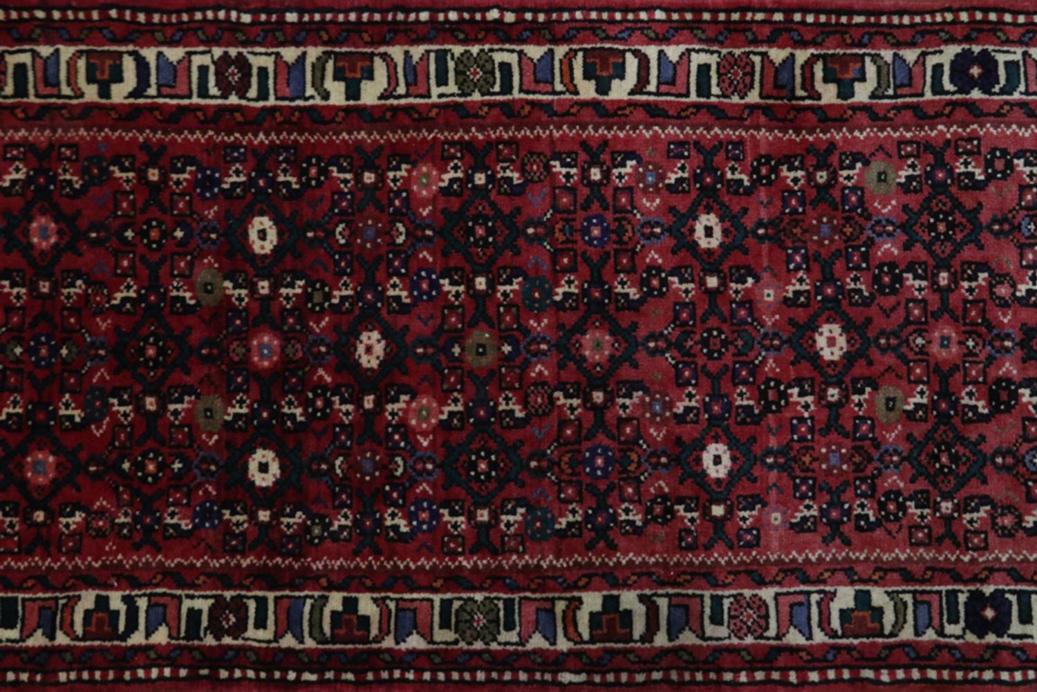 Alfombra de pasillo Alfombra persa - Nómada - 296 x 74 cm - óxido