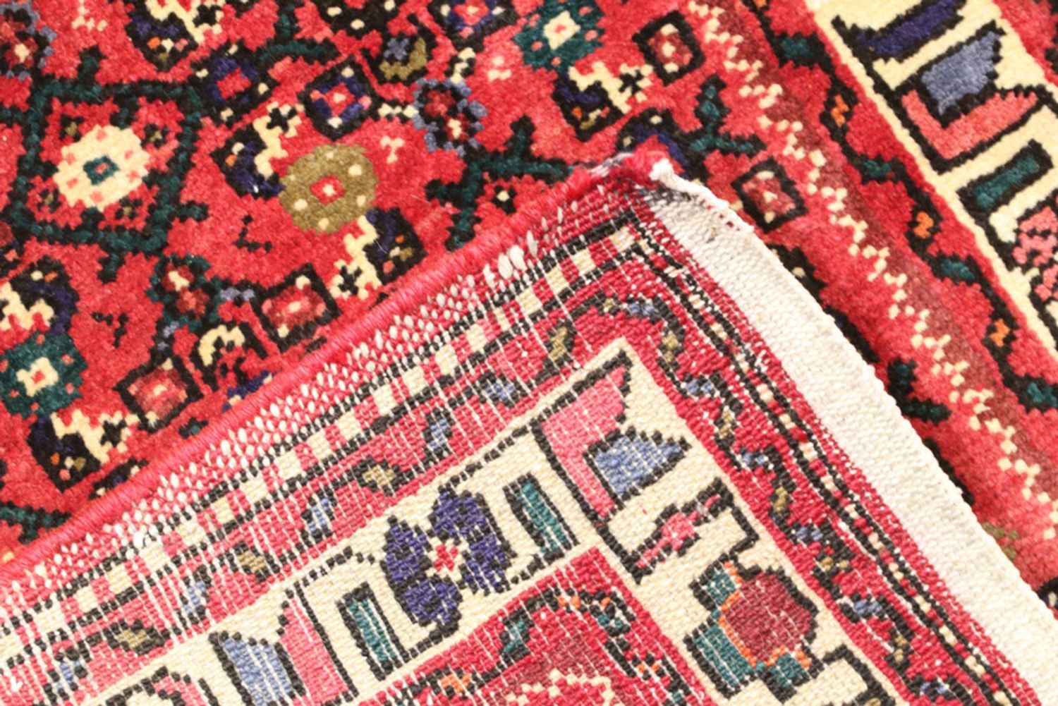 Alfombra de pasillo Alfombra persa - Nómada - 296 x 74 cm - óxido